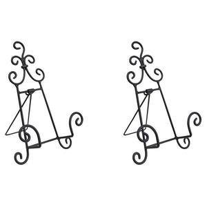 Amazing Black Metal Vintage Plate Stand <b>for</b> Home <b>Kitchen</b> Dining Table Display & Organization Plates Bowls <b>Decorative</b> <b>Items</b> India - Product Image 2