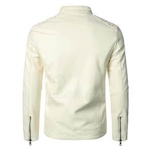 Chaqueta de Cuero para Hombre, de Piel de Vaca Genuina, para Invierno, Transpirable, de Secado Rápido, Cómoda, Colores y Tallas Personalizables, en Oferta - Product Image 3