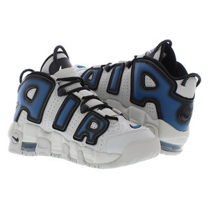 Zapatos Nike Air More Uptempo GS para niños Color: Gris/Azul 100% auténticos - Product Image 4