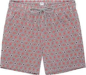 Shorts de bain respirants imprimés par sublimation, design tendance, fabricant pakistanais de shorts de bain personnalisés pour marques. - Product Image 1