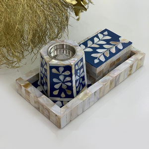 Good quality lacquered candle holder christmas holiday <b>party</b> <b>decor</b> lacquer candles <b>tea</b> light stand - Product Image 2