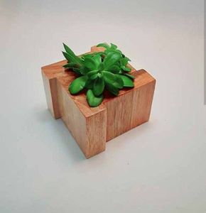 PLANTS PORT TRADITION WOODEN FLOWER Wishing <b>Well</b> Planter Backyard <b>Garden</b> Decor Creative Wooden Planters Bark Flower Pots - Product Image 6
