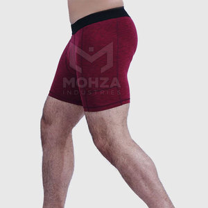 กางเกงขาสั้นรัดกล้ามเนื้อสำหรับผู้ชายเอวยางยืดแบบลำลอง - Product Image 4