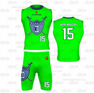 Conjunto de Uniformes de Fútbol Americano Personalizados Reversibles 7v7 para Adultos, Impresión Digital, Transpirables, Antibacterianos, de Secado Rápido - Product Image 5