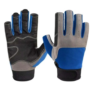 ถุงมือแล่นเรือใบหนังระบายอากาศได้ดีสำหรับใช้งานกลางแจ้ง - Product Image 6