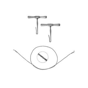 Scie Gigli MEDIVA ESSENCE ME-GS-1 50 cm en acier inoxydable allemand, manuelle, à fil torsadé, certifiée CE, instruments chirurgicaux - Product Image 4