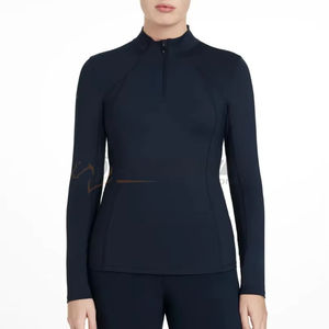 Top base para montar todos los días con tela suave y transpirable, tecnología de secado rápido, movimiento flexible, capas base para montar a caballo para mujer - Product Image 1