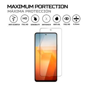 ANTISHOCK Screen <b>Protector</b> for Vivo IQOO Z7 5G V2270A High-Density Clear Shield for Optimal Display Protection - Product Image 2