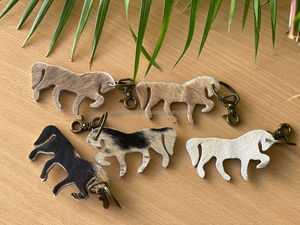 Llaveros de cuero de vaca para mujer, llaveros bonitos de cuero, accesorios - Product Image 4