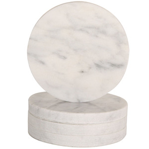 ชุดที่รองแก้วตกแต่งโต๊ะหินหินอ่อนพร้อมขาตั้งเครื่องครัวที่รองแก้วกาแฟดีไซน์ใหม่ - Product Image 2