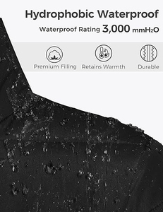 Nueva Chaqueta Inflable Negra North-Face para Hombre, Chaquetas Inflables North-Face Transpirables para Invierno, Chaquetas Inflables para Hombre - Product Image 5