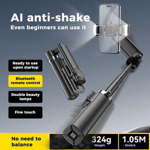 Uniean Q36 Q31 cầm tay Gimbal ổn định điện thoại thông minh máy ảnh ổn định Selfie Stick chân máy đứng từ xa không dây cho Iphone - Product Image 3