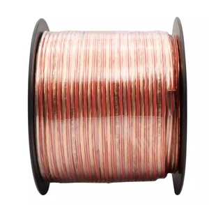 Cable de Altavoz de Cobre Desnudo con Cubierta de PVC Transparente y Blindaje Trenzado para Cine en Casa y Estéreo de Automóvil - Product Image 4