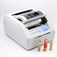 C668 machine intelligente d'emballage de mini pièces de monnaie automatique et rouleau paquet de papier compteur de billets classeurs de devises
