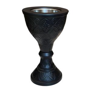 Quemador de fragancia de soporte de incienso de Metal negro clásico de la mejor calidad para uso religioso Bakhoor a la venta para la temporada de otoño - Product Image 1