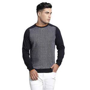 Top tendance qualité classique sweat hommes Streetwear 100% coton hommes sweat décontracté couleur unie à manches longues sweat hommes - Product Image 1