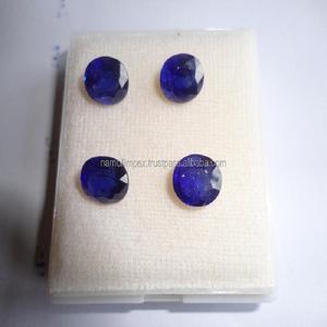 พลอยแซฟไฟร์ทรงวงรีเกรด AAA อัญมณีเจียระไนรูปวงรีสำหรับเครื่องประดับที่ได้รับการรับรองโดย IGI - Product Image 6