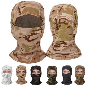 Factory Wholesale Custom Logo Balaclava Fashion Ski <b>Mask</b> Outdoor Sports Polyester Unisex Adults Camouflage Tactical Balaclava - Product Image 6