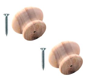 Perilla de cajón de madera de diseño de lujo, Color Natural, nuevo diseño, gran oferta, perilla de Hardware para muebles, superventas de alta calidad - Product Image 3