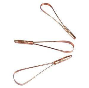Nouvelle arrivée 100% pur cuivre langue nettoyant et grattoir multi-usages produit d'hygiène buccale pour les soins personnels - Product Image 1