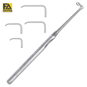 CROCHET MANNERFELT LANGENBECK (15X6 Mm) Fig.1 Crochets de selle 20.5 cm/14mm-Crochets de peau en acier inoxydable - Product Image 1