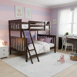 Lits superposés en bois massif de haute qualité au design moderne Vente à chaud pour la chambre/dortoir des enfants directement du Vietnam - Product Image 6