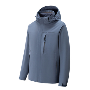 Chaqueta Impermeable con Calefacción para Hombre de Alto Rendimiento, Chaqueta de Invierno Cortavientos y Transpirable con Capucha Acolchada para Senderismo y Camping - Product Image 3