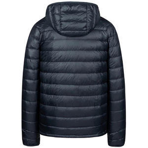 Chaqueta de Invierno para Hombre, Ligera, de Lona, con Exterior Rígido, Cuello Alto, Cierre de Cremallera, Técnica de Tejido, Poliéster Sólido, Impermeable - Product Image 3