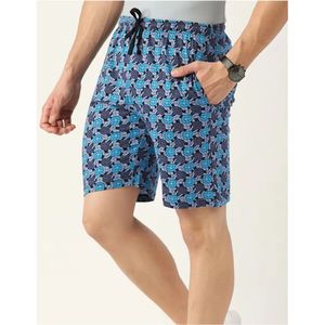 Shorts pour hommes à taille haute élastique, style streetwear, logo personnalisé imprimé, 100% polyester, imperméables, respirants, shorts de sport, meilleur prix - Product Image 3