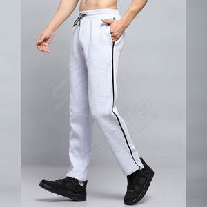 Ensemble de vêtements d'entraînement unisexe pour l'été, sweat-shirt et pantalon de survêtement décontractés pour homme, logo personnalisé, taille plus, léger, 100% coton respirant - Product Image 5