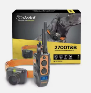 Nuevo Collar de Adiestramiento para Perros Dogtra 2700T&B de Largo Alcance (1 milla) con Control Remoto y Beeper para Perros de Caza en Terrenos Altos - Product Image 1