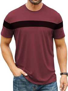 Vêtements décontractés T-shirt pour hommes à manches courtes et coupe ajustée T-shirt en coton pour adultes Prix bon marché pour hommes - Product Image 6