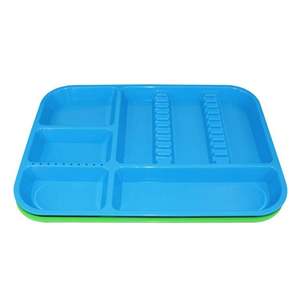 Bandejas coloridas Impresiones Plástico Instrumento dental Bandeja Dientes Multiusos - Product Image 4