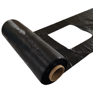 Vente en gros de sacs rétractables en PEBD/PEHD conçus sur mesure T-shirt HPDE recyclé matériau sûr pour les supermarchés - Product Image 2