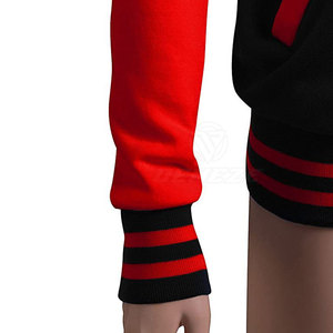 Custom Covered Button <b>Women</b> Letterman <b>Jacket</b> <b>Lightweight</b> Winter Wear Letterman <b>Jacket</b> For <b>Women</b> - Product Image 6