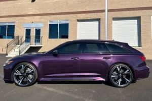 BEST-SELLER 2021 A-U-D-I RS6 Avant Merlin Purple, V8 biturbo, très bien équipé, quelques modifications - Product Image 5