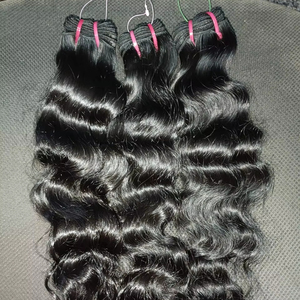 Indian Remy Virgin Human Hair Weaves Closures Frontals - Product Image 1