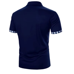 Polos de la mejor calidad, bordado personalizado, en blanco, informal, cuello para hombre, sudadera que absorbe la humedad, polos, polos para hombre - Product Image 5