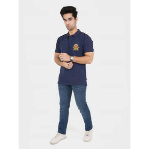 Polo MEPKER coupe ajustée, logo personnalisé, en soie Oxford de haute qualité, respirant, brodé, rayé coloré, uni, 6XL, coupe ample courte - Product Image 1
