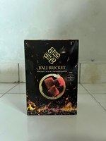 Charbon de coco naturel pour chicha, 8000-9000 Kcal/kg, briquettes fabriquées à la machine, faible teneur en cendres (1%), haute valeur calorifique, cubes de chicha