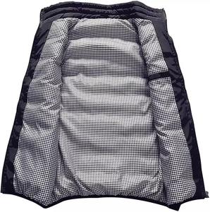 Gilet rembourré personnalisé OEM Gilet rembourré pour hommes, tenue décontractée d'hiver à fermeture éclair Fabriqué au Pakistan de haute qualité - Product Image 5