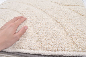 Alfombrillas y alfombras de baño absorbentes de algodón personalizadas y esponjosas de lujo al por mayor, venta al por mayor de alfombras de baño de la empresa CO.LTD. Japón - Product Image 3