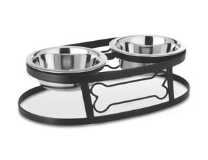 Cuenco de alimentación para mascotas de alta calidad, cuencos para perros con soporte elevado, suministros para mascotas, uso en interiores y exteriores, precio directo de fábrica - Product Image 3