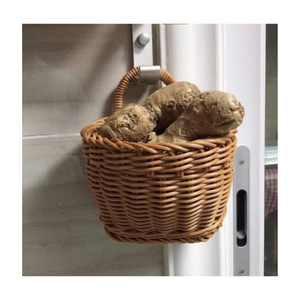 ตะกร้าเก็บของหวาย ดีไซน์สวย ราคาดี ตะกร้าหวายแขวนผนังสำหรับห้องครัว ตะกร้าหวายแขวน สไตล์นอร์ดิก 99GD - Product Image 4