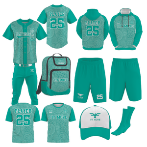 Nuevo Paquete de uniforme de equipo de béisbol personalizado 2024 con logotipos y diseños propios Uniforme de béisbol y ropa Diseño OEM - Product Image 1