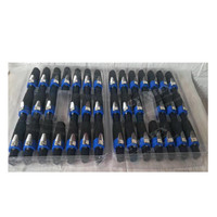 Adaptateur de connexion verrouillable SpeakON NL4 pour système PA 4 pôles, prise mâle/femelle 4 cœurs, contact en cuivre, noir, 40A