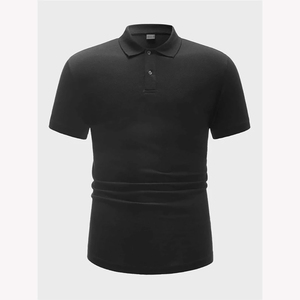 Polo de manga corta a la moda para hombre, ropa informal transpirable cómoda, camisetas de golf de alta calidad - Product Image 1