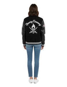 Chaqueta universitaria de cuero de lana personalizada para hombre, chaqueta bomber de equipo universitario de estilo Letterman de alta calidad, ropa de abrigo, suministro de fábrica a granel - Product Image 6