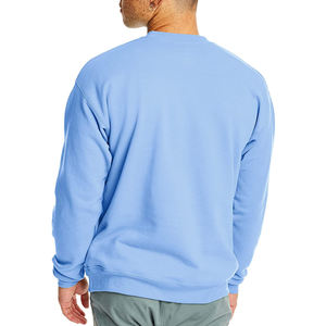 Sweat-shirt en molleton mélangé unisexe 100% coton, basique d'hiver décontracté avec design respirant, col rond, motif solide, impression numérique - Product Image 6