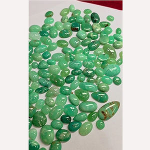 154 piezas de crisoprasa Natural 12mm a 20mm cojín Octágono de pera ovalada cabujón 1280 Cts lote Iroc ventas piedras preciosas cabina US $77 todo - Product Image 2
